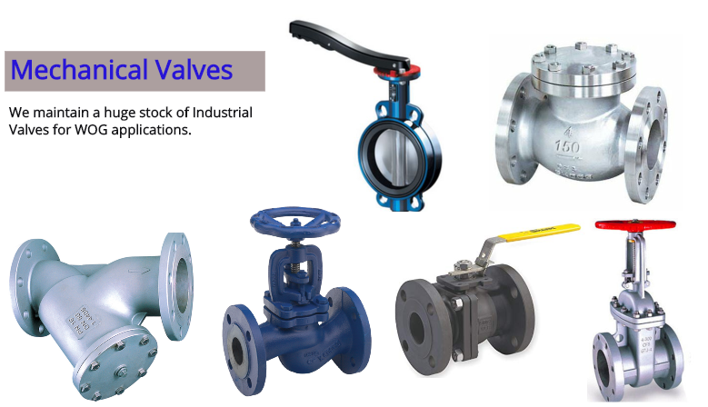Industrial Mechanical Valves in Pakistan